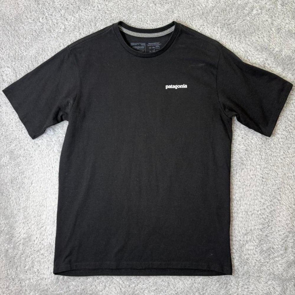 Patagonia black cotton t-shirt